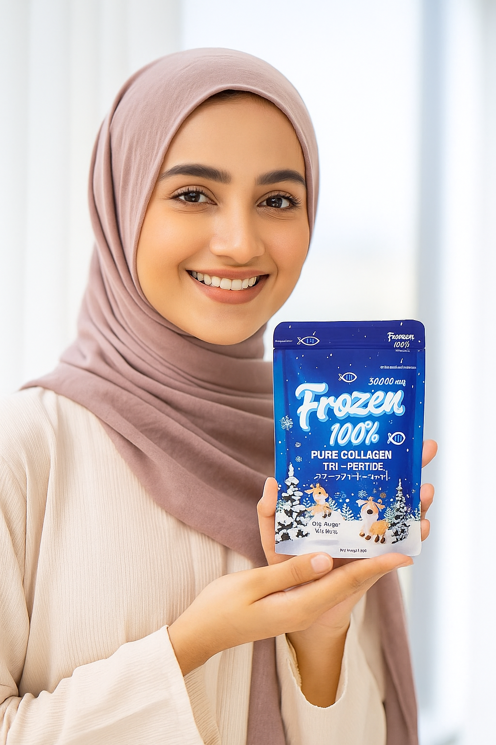 Frozen 100% Pure Collagen Tri - Peptide 50,000 mg