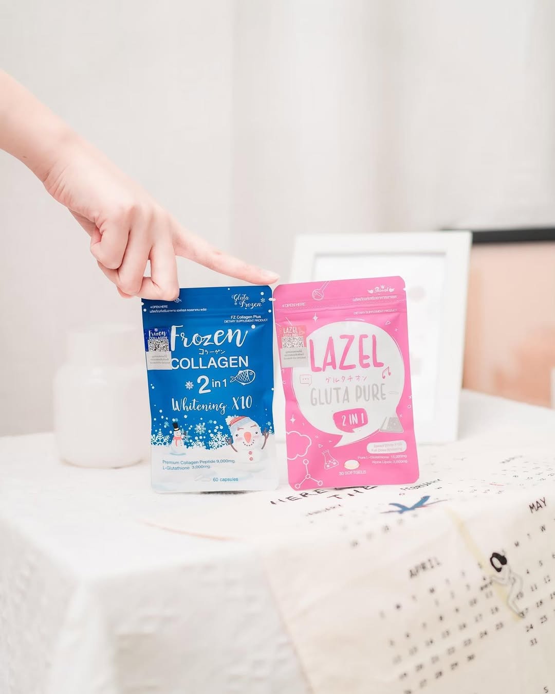 Frozen Collagen x Lazel Gluta