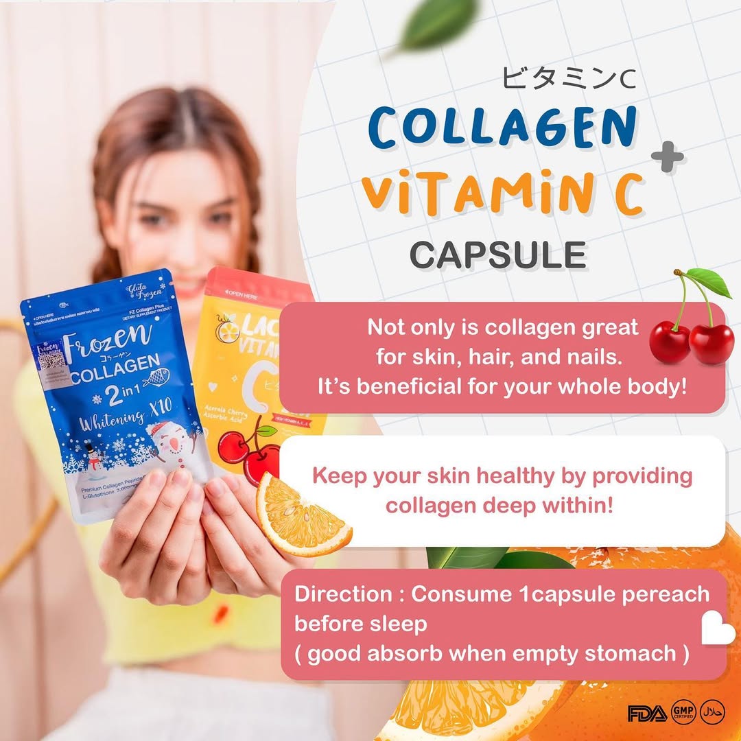 Frozen Collagen X Lachel Vitamin C Healthy set