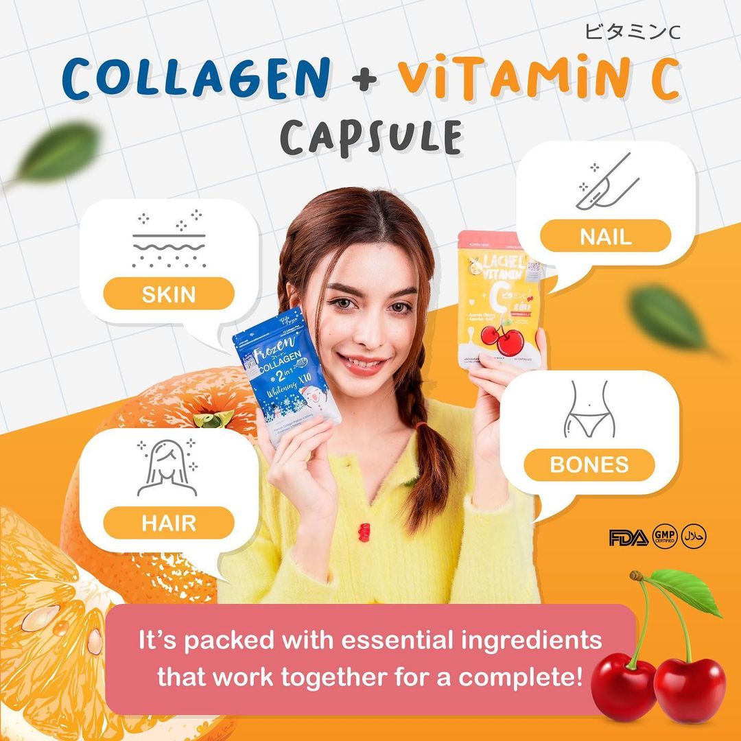 Frozen Collagen X Lachel Vitamin C Healthy set