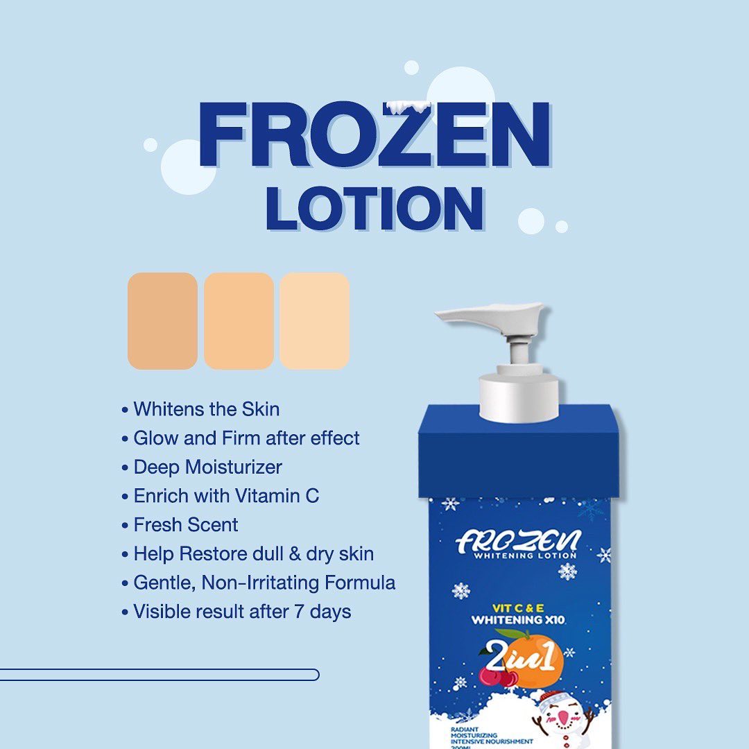 Frozen Whitening Lotion 200ml