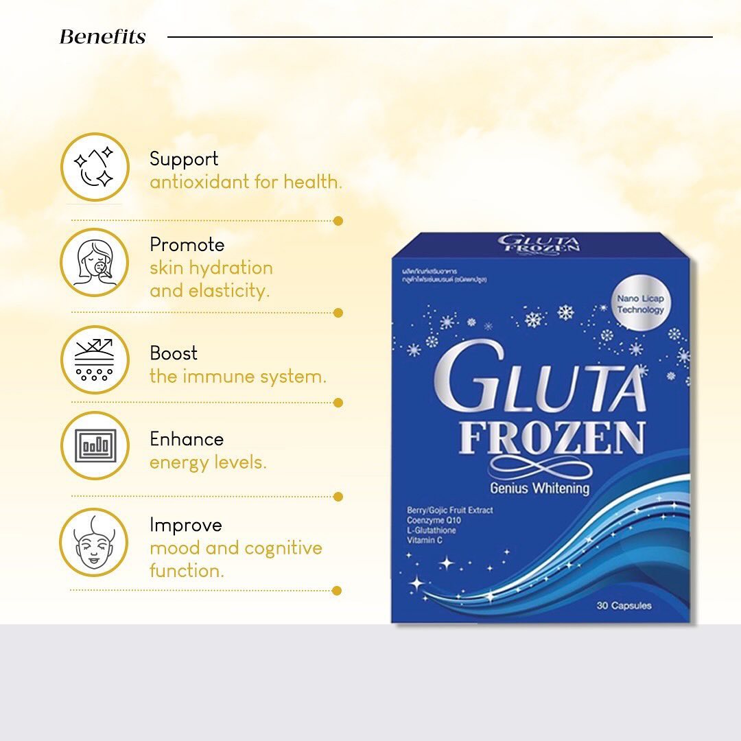 Gluta Frozen Licap Innovation Dietary Supplements