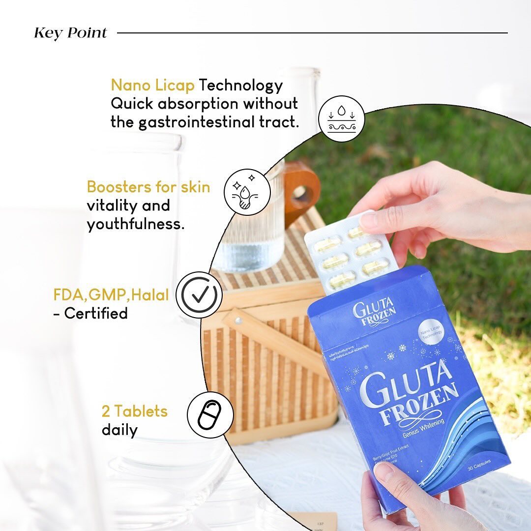 Gluta Frozen Licap Innovation Dietary Supplements