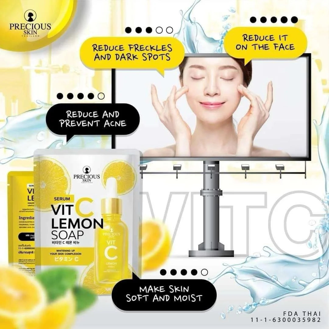 SERUM VITAMIN C Lemon SOAP