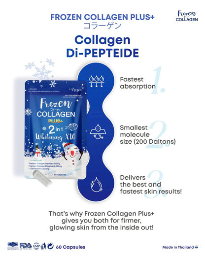 Frozen Collagen Plus+ 2 in 1   Di peptide 
