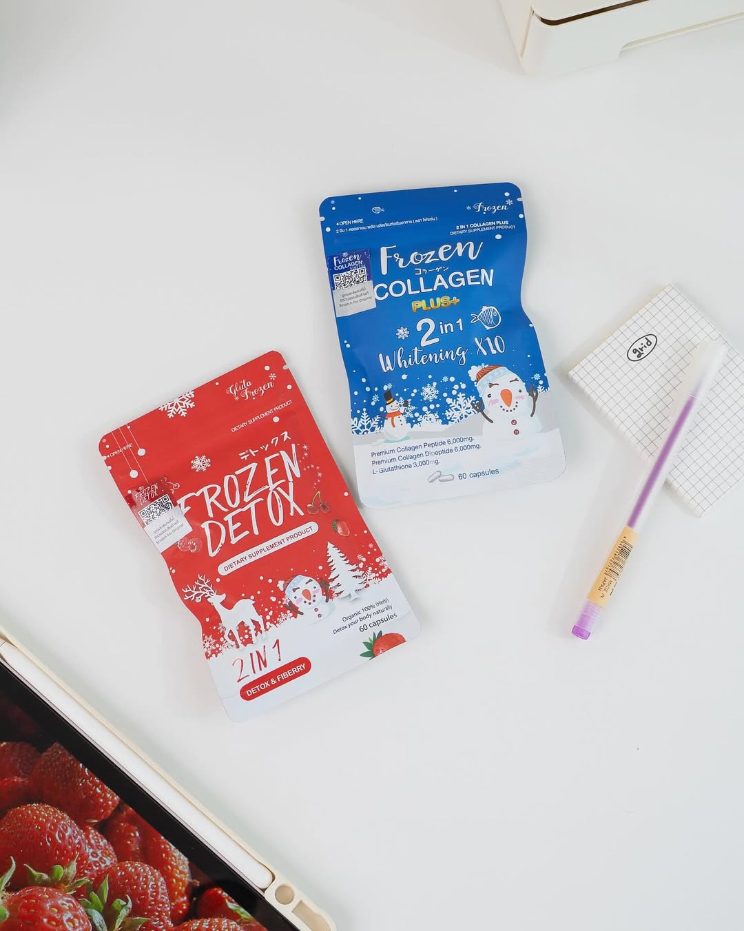 Frozen Collagen Plus+  X Frozen Detox 2x Skin And Shape 1