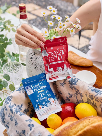 Frozen Collagen Plus+  X Frozen Detox 2x Skin And Shape 6