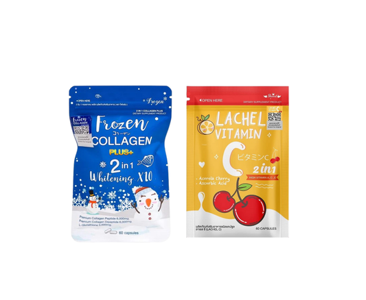 Frozen Collagen Plus+ X Lachel Vitamin C Healthy set