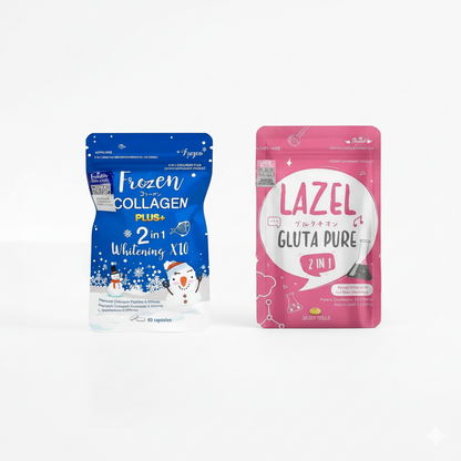 Frozen Collagen Plus + X Lazel Gluta Pure