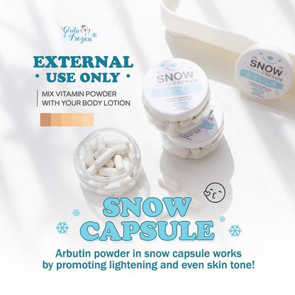 Gluta Snow Capsules (External use only )