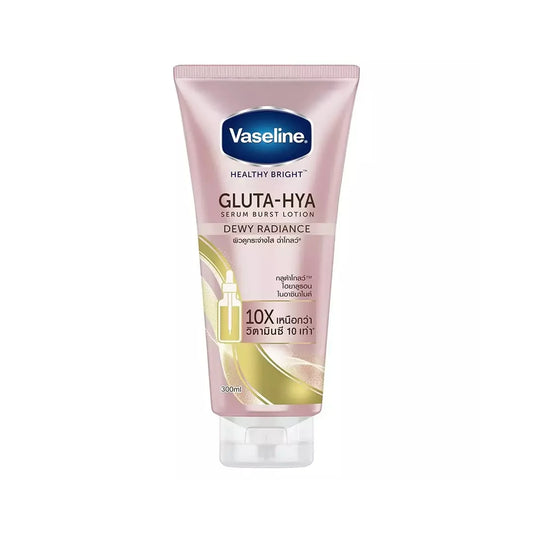 Vaseline Healthy Bright Gluta-Hya Serum Burst Lotion Dewy Radiance - 300ml